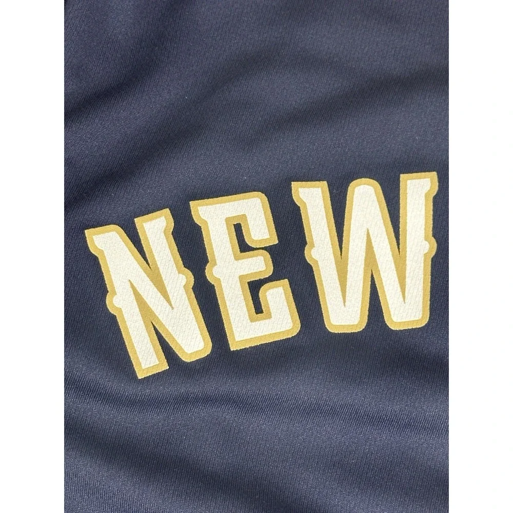 Adidas NBA New Orleans Pelicans Jersey Mens‎ Small Navy Blue Gold Excellent